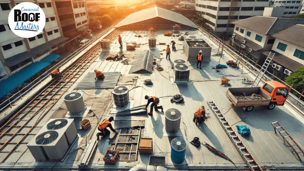 commercial roof replacement Windham ME