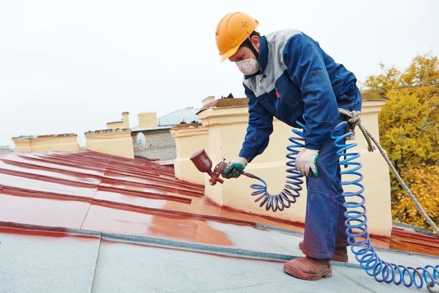Commercial Roof coating
